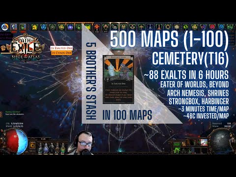 MAPS 1-100 [TAKE ONE] of Hunting the Brother's Stash - Preparation & Results (15ex per hour)