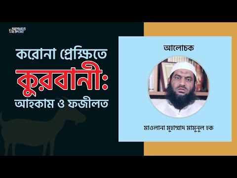 করোনা প্রেক্ষিতে কুরবানী: আহকাম ও ফজীলত