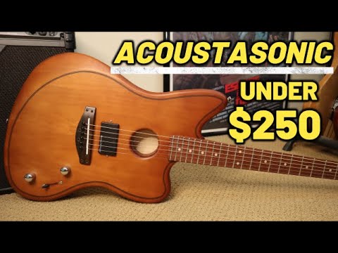 An affordable acoustasonic style guitar? Yep! The IJGAP-300 from IYV - review & demo #guitarreview