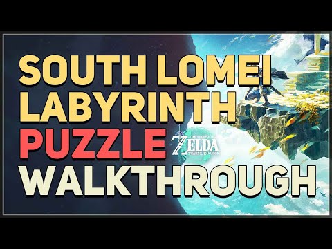 Gerudo South Lomei Labyrinth Puzzle Legend of Zelda Tears of the Kingdom