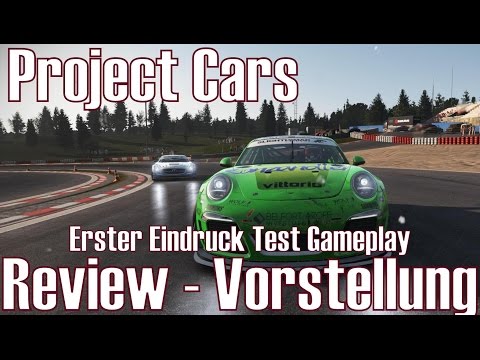 Project Cars ★ Review - Introduction ★ First Impression Test Gameplay [German/HD]