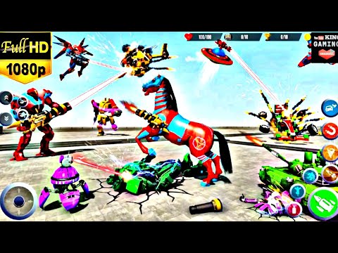 Car Robot Transformation Game - Horse Robot Games 2022- Android Gameplay FHD @OddmanGames
