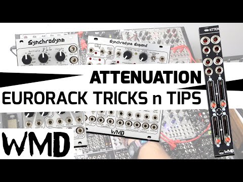 WMD Drone Patch - Using 4TTEN, Synchrodyne, and attenuation in Eurorack