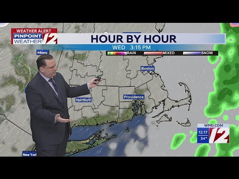 WPRI 12 Weather Forecast for 2/25/26: Drying out this afternoon