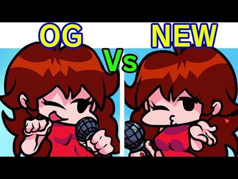 Friday Night Funkin' OG Girlfriend vs GF Playable V2 Sings Phantasm Song | Chaos Nightmare (FNF Mod)