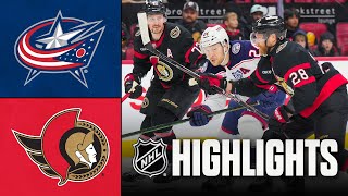 [검증마트]12월30일 블루재키츠 세너터스 NHL 하이라이트