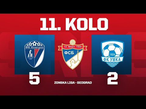 KOMGRAP - UMKA (03.11.2025.) Zonska liga Beograd, 11. Kolo