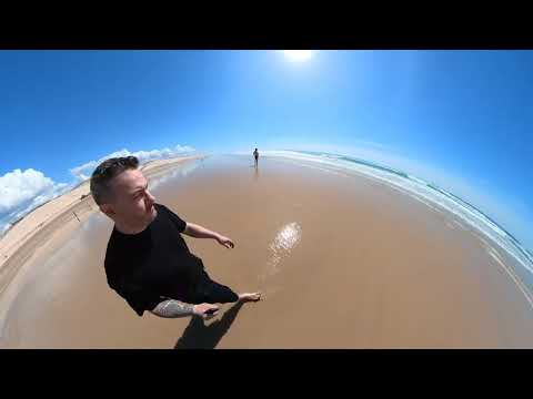 VIDEO TEST INSTA 360 EN HD HOURTIN PLAGE