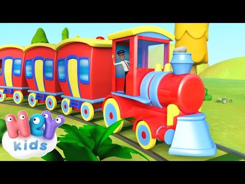 EL TREN Cancion Infantil 🚂 y muchas más Canciones para Niños | HeyKids