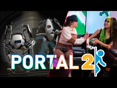 Two Gamers, ONE Set of Eyes! - Portal 2