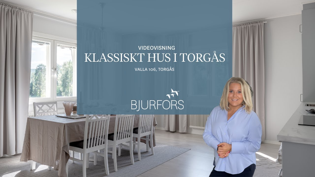 3 rum Villa på Valla 106 Torgås Malung-Sälens kommun - video