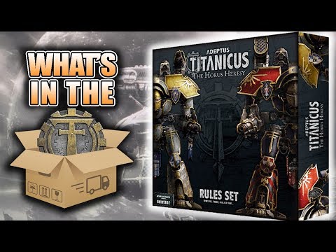 What's in the Rules Box: Adeptus Titanicus Horus Heresy