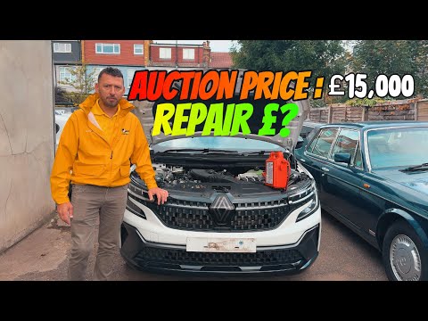 Renault Austral Hybrid DEAD at Auction! 0% HV Battery, Engine Rattle & £1,350 Fix