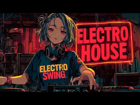 1-Hour Electro Swing House — Upbeat Instrumental | Energetic Background for Work & Study