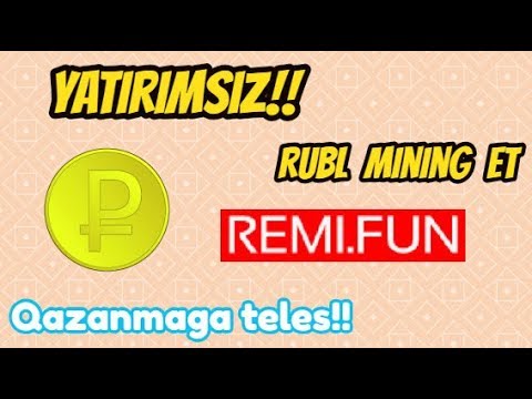REMI.FUN YATIRIMSIZ RUBL MINING SAYTI