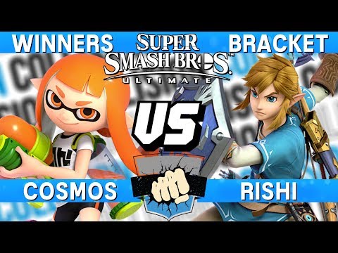 Collision 2019 - Cosmos (Inkling) vs Rishi (Link) - Smash Ultimate Tournament Set