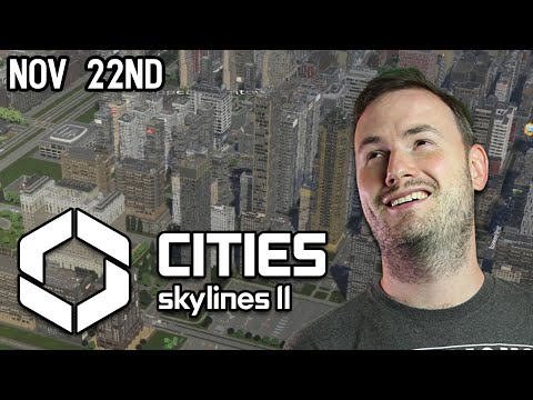 Sips Plays Cities Skylines II! - (22/11/23) - dr eddies londonesque city DELC