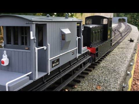 014 - A quick run up a down the length of Cressy with my Class 04 and a brake van