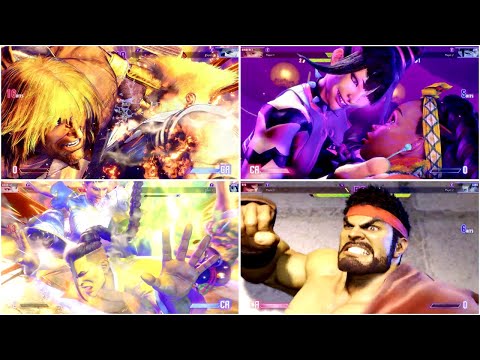 Street Fighter 6 - Todos Personagens Gameplay Critical ART 