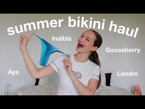 Bikini TRY-ON haul | Aya, Londre, Inalbis, Gooseberry