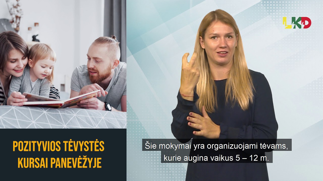 Pozityvios tėvystės kursai Panevėžyje