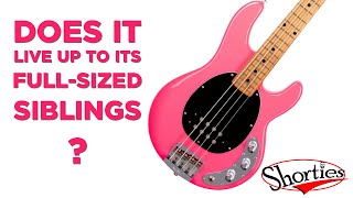 Video thumbnail for Ernie Ball Music Man Short Scale Stingray Bass | SHORTIES by The Bass Channel