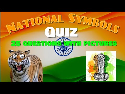 National Symbols of India Quiz | National Symbols of India Quiz in English