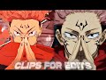 Sukuna Clips For Editing Jujutsu Kaisen Seasons 1 2