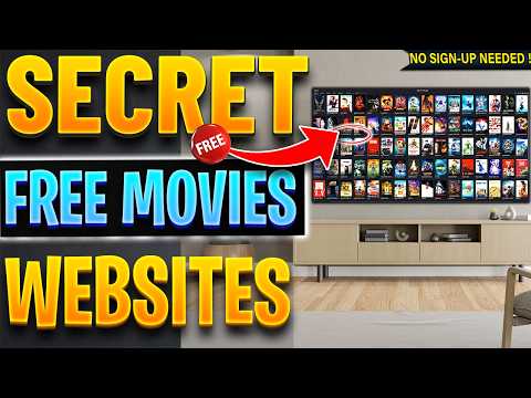 🔴Top 8 Websites to Watch FREE Movies / TV Shows (No Sign up!) 2026 Update !