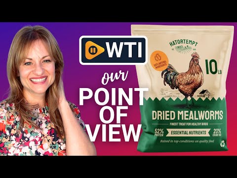 Bulk Dried Mealworms 10 lbs – Premium Organic Non-GMO Dried Mealworms for Chickens – High Protein Chicken Feed Meal Worms for Wild Birds & Chicken Treats for Laying Hens 10 Pound (Pack of 1) - WTI product video review