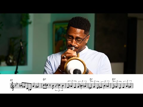 when the solo spins circles around you | Bruce Harris - Dizzy Atmosphere (Bb) Transcription