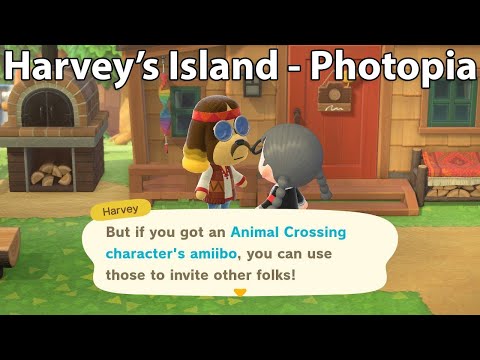 Harvey's Island - Unlocking Exclusive Posters at Photopia (Animal Crossing: New Horizons)