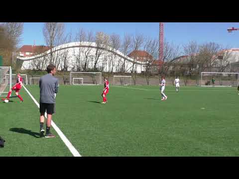 U14 Drenge Øst1 (04) Forår, Pulje1 KB - Lyngby BK (1-3) 21.04.2018