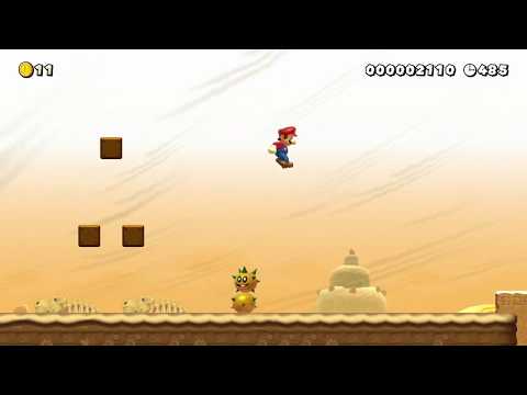 SMM2 Inside the pyramid