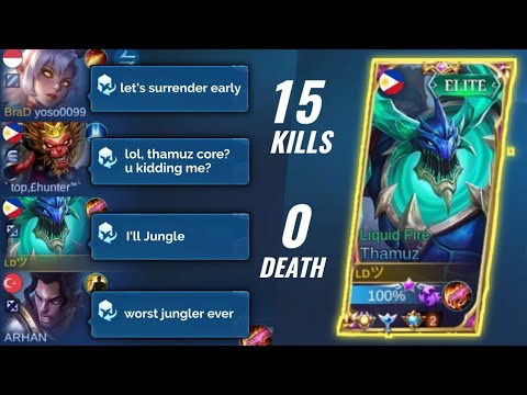 MY TEAMMATES DIDN'T TRUST MY CORE THAMUZ AND THESE HAPPENED | TOP GLOBAL THAMUZ GAMEPLAY - MLBB