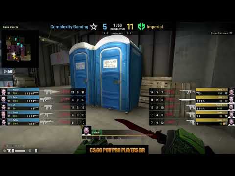 CSGO POV Imperial FalleN (25/19) vs Complexity (Vertigo) @ BLAST Premier Spring Final 2023