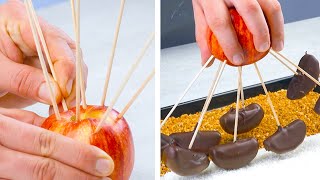 Skewer An Apple & Roll It Through Chocolate To Create A True Masterpiece!
