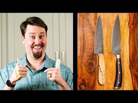 YouTube video about: How to walk with a knife in the kitchen?