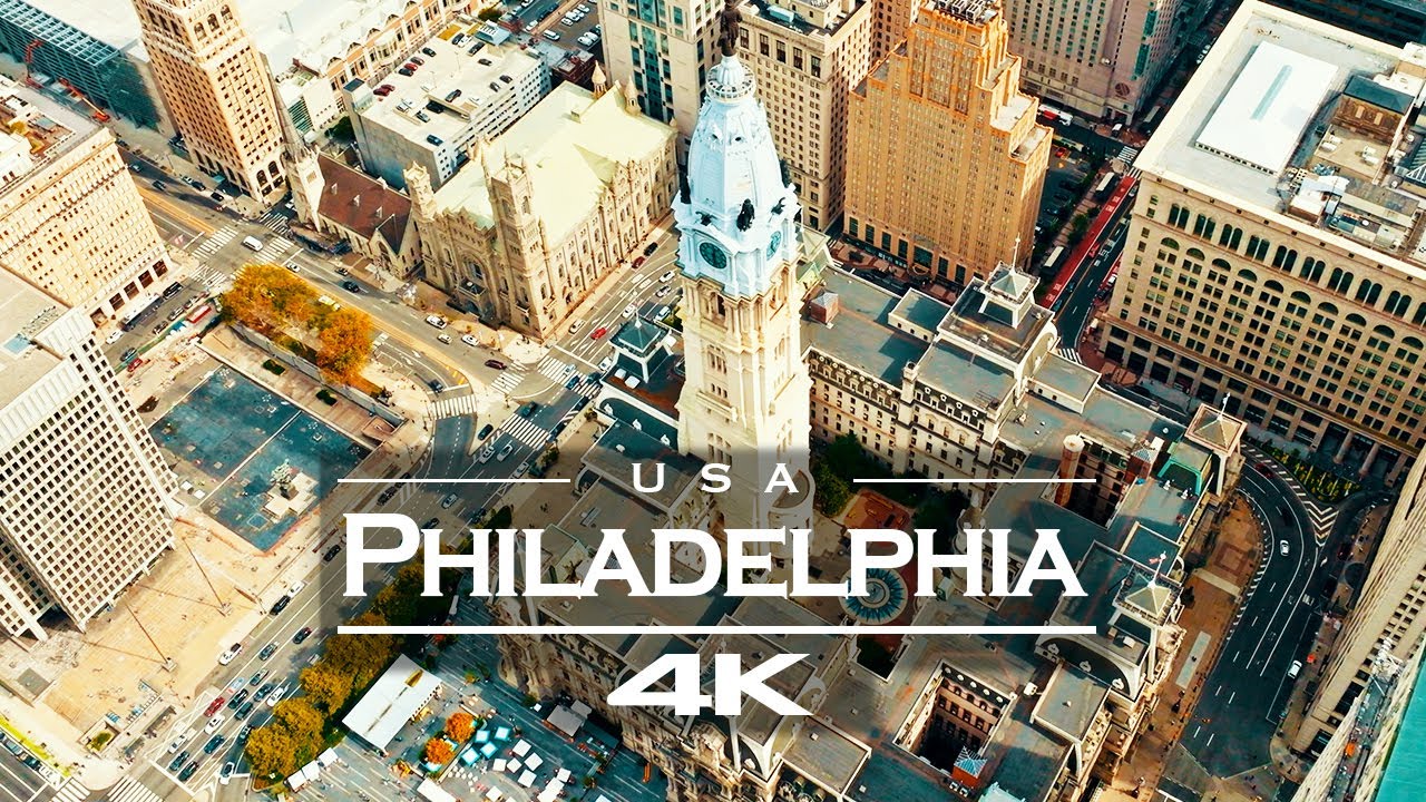 PHILADELPHIA from the Sky 🇺🇸 | Stunning 4K Drone Footage (Day & Night) | Cinematic Aerial Views