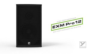YouTube Video - EXM Pro12 – High Performance 3-Way Battery Powered PA System