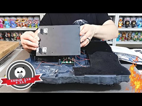 Build The Terminator T-800 Issue 116 + 117 - Installing The Base Panels  (Speed Build)