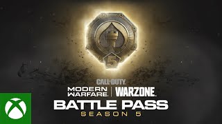 Xbox Call of Duty®: Modern Warfare® & Warzone - Season Five Battle Pass Trailer anuncio