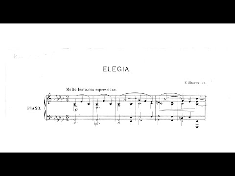 Philipp Scharwenka: Elegy in e flat minor