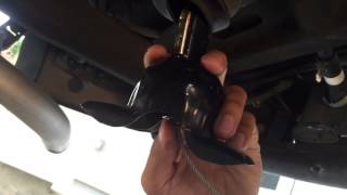 2004 Chevrolet Tahoe spare tire secondary latch removal. Simple !!!