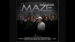 AVANT. &quot;Joy and Pain&quot;. 2009. All Star Tribute To MAZE feat. Frankie Beverly.