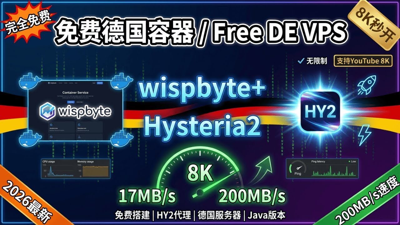 wispbyte搭建节点- 主机网络- NieGe Meta