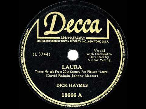 1945 HITS ARCHIVE: Laura - Dick Haymes