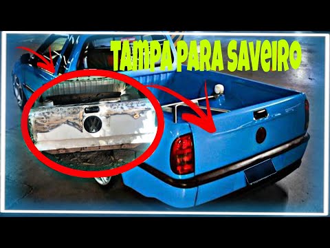 TAMPA NOVA PRA SAVEIRO Smurf