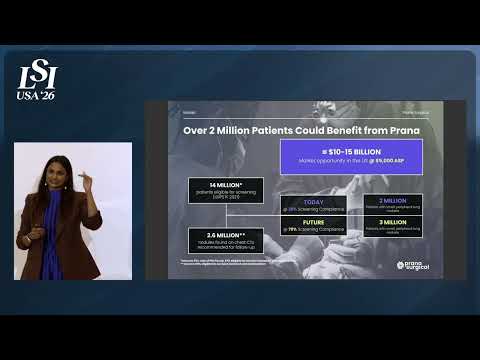 Joanna Nathan, Prana Surgical - CT-guided, lung-sparing tissue excision device | LSI USA '26