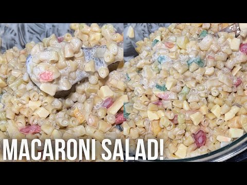 MACARONI SALAD, PERFECT PANGHANDA! | Precy Meteor